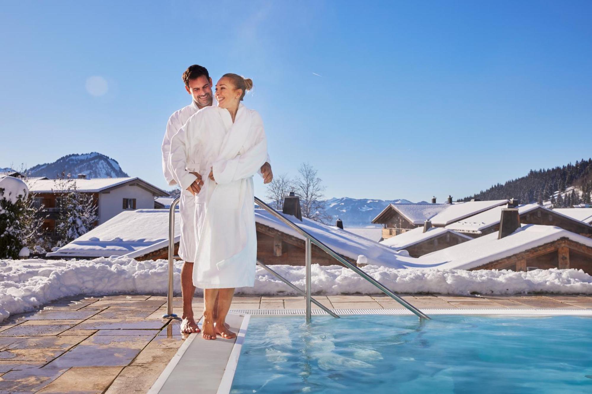 Alpin Lodges - Moderne Appartements Mit Zugang Zu 3000 Qm Spa Panoramahotel Oberjoch Bad Hindelang Dış mekan fotoğraf